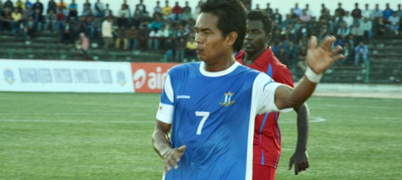 Rangdajied United FC winger David Ngaihte