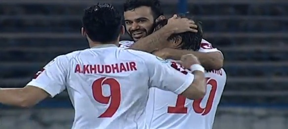 Kuwait SC players celebrating
