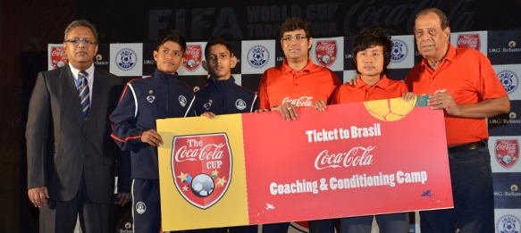 Coca-Cola and AIFF sign strategic alliance for 2017 FIFA U-17 World Cup