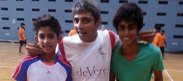 Indian cricket star Ajay Jadeja attends Indoor Futsal World Cup 2014