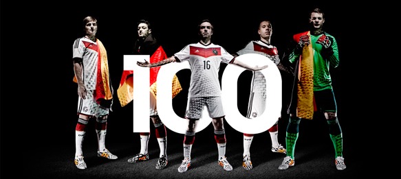 Germany become first federation to play 100 FIFA World Cup matches