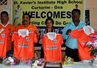 Sporting Clube de Goa adopt St. Xaiver's H/S, Curtorim
