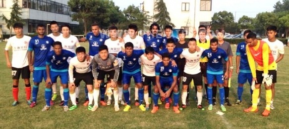 India U-23 and Shanghai Dongya East Asia FC