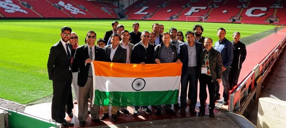 Liverpool FC hosts Indian Soccerex delegation