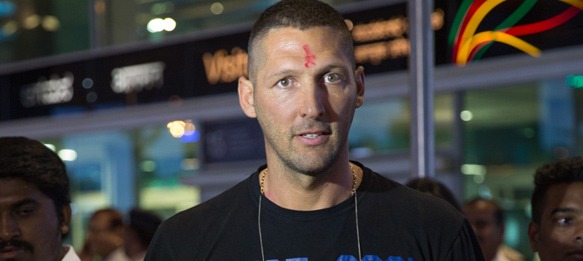 Marco Materazzi arrives in India