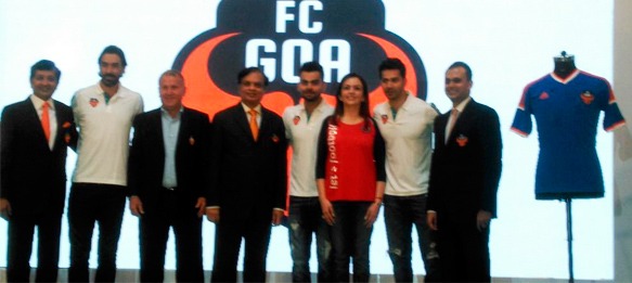 FC Goa presents new co-owner Virat Kohli and marquee player Robert Pires