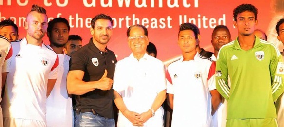 NorthEast United FC jersey launch