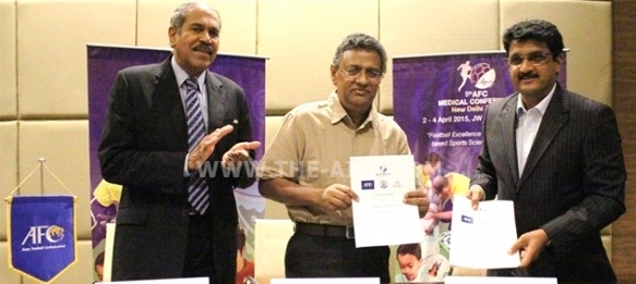 AFC, AIFF and SRASSC sign agreement for 5th AFC Medical Conference
