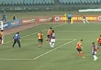 VIDEO - I-League: East Bengal Club 1-1 Mohun Bagan AC [Highlights]