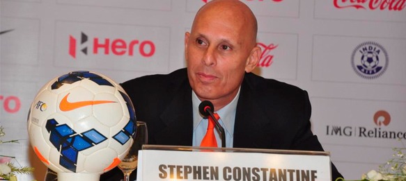 India coach Stephen Constantine