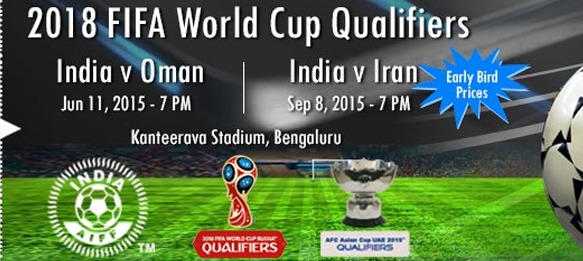 Tickets for India v Oman FIFA World Cup qualifier go on sale online at kyazoonga.com