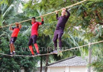 Indian National Team does Team Building at Army Service Corps