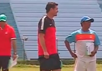 Nicolai Adam scouting in West Bengal for 2017 FIFA U-17 World Cup