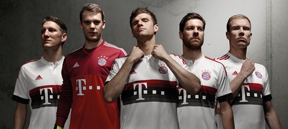 FC Bayern Munich's new away kit designed in modern streetwear style