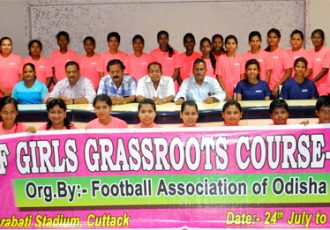 AIFF Girls Grassroots Coaching Course inaugurated in Odisha