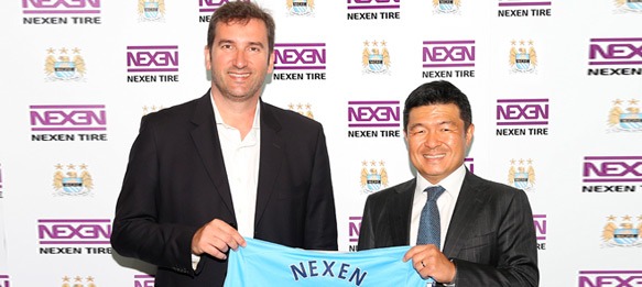 Nexen Tire signs Official Tire Partnership with Manchester City