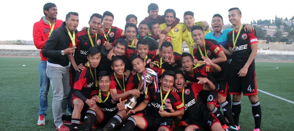 Shillong Lajong FC retains the Shillong Premier League 2015 championship title