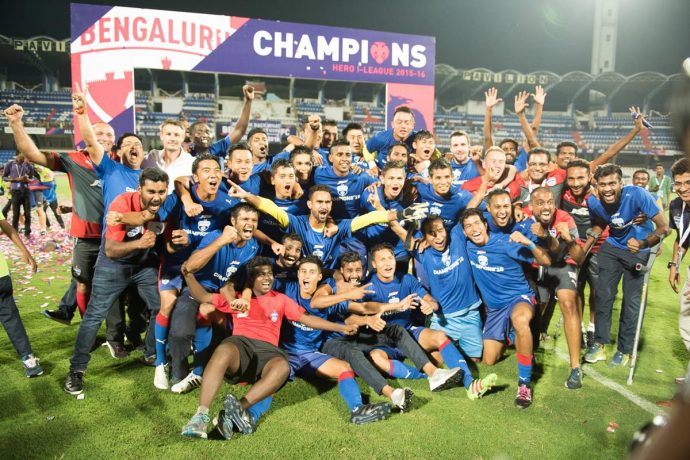 Bengaluru FC win second I-League title in three years