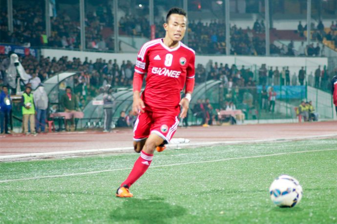 Samuel Lalmuanpuia of Shillong Lajong FC