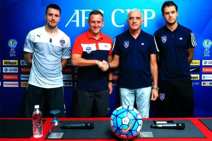 Bengaluru FC Performance Analyst Matthew Holland and midfielder Michael Collins were in attendance at the pre-match press conference ahead of Wednesday's AFC Cup clash between BFC and Johor Darul Ta'zim.