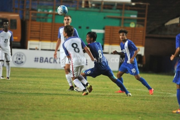 United States U-17 prove too strong for India U-16 in AIFF Youth Cup