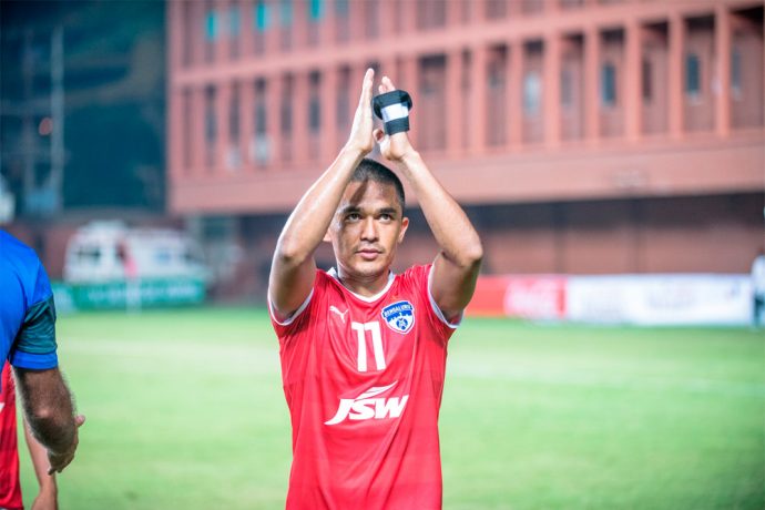 Bengaluru FC skipper Sunil Chhetri