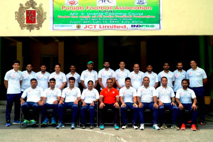 AFC B-Licence Course in Hoshiarpur