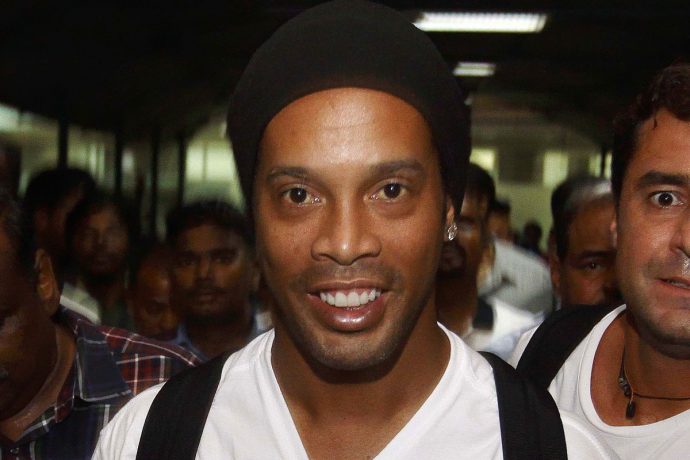 Ronaldinho arrives in India for inaugural Premier Futsal season