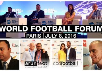 The World Football Forum 2016 in Paris on July 8, 2016.