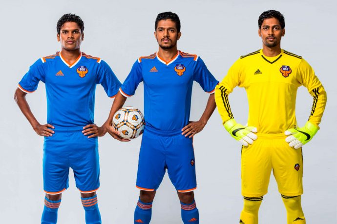 FC Goa stars Romeo Fernandes, Mandar Rao Dessai and Laxmikanth Kattimani