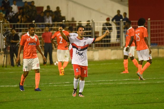 DSK Shivajians FC registered a historic 2-1 victory over Sporting Clube de Goa in the Durand Cup opening match.