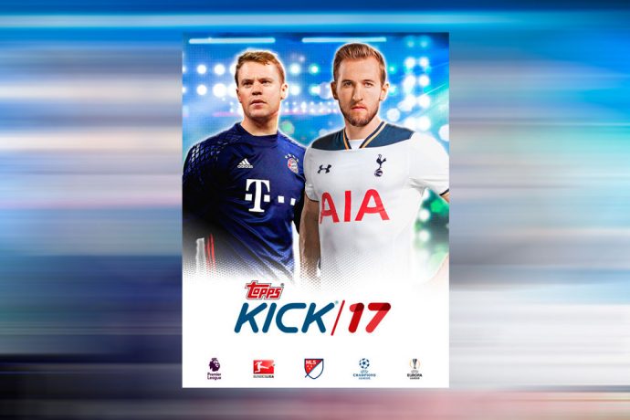 Harry Kane and Manuel Neuer named Topps KICK 2017 Ambassadors