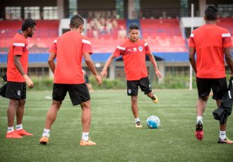 Bengaluru FC training session.