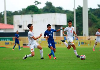 India go down fighting against China in BRICS U-17 Football Tournament. (Photo courtesy: AIFF Media)