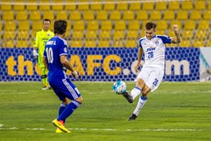 Match action during the AFC Cup Final 2016 Air Force Club v Bengaluru FC in Doha (Photo courtesy: Bengaluru FC)