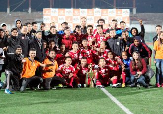 Shillong Lajong FC lift 2016 hillong Premier League title (Photo courtesy: Shillong Lajong FC)