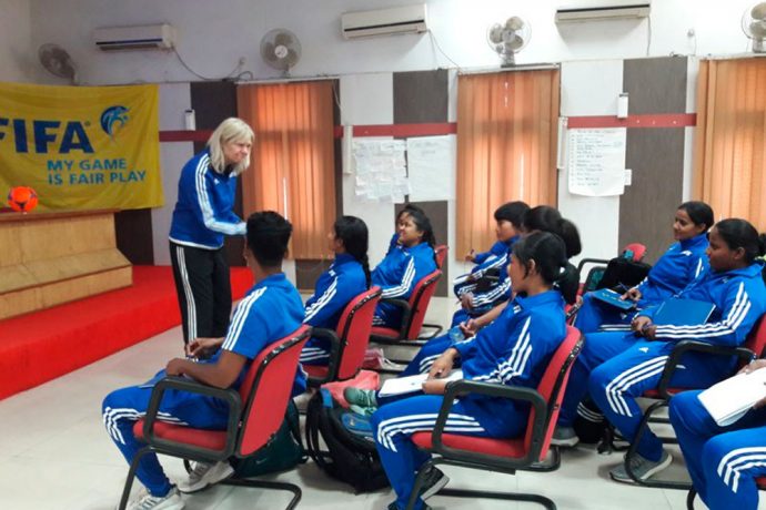 FIFA Women's Youth Course kicks-off in Gwalior (Photo courtesy: AIFF Media)