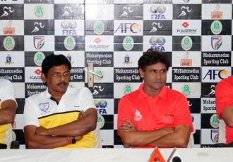 Second Division League pre-match press conference ahead of the Mohammedan Sporting Club v Southern Samity encounter (Photo courtesy: Mohammedan Sporting Club)