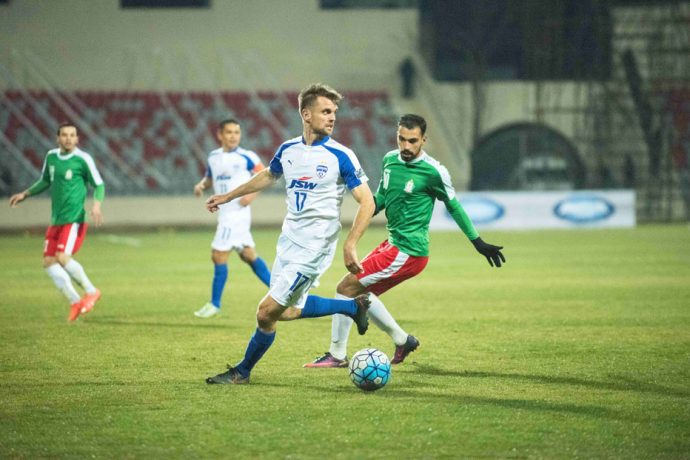 Brave Bengaluru FC bow out of AFC Champions League reckoning after a 1-2 defeat to Al Wehdat SC (Photo courtesy: Bengaluru FC)