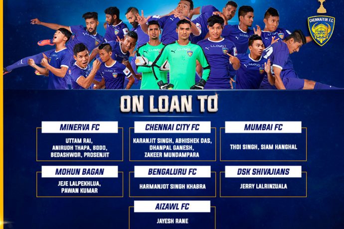 Chennaiyin FC loan 16 players to 2016-17 I-League (Image courtesy: Chennaiyin FC)