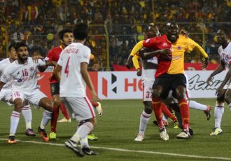 Match action from the I-League encounter East Bengal Club v Aizawl FC (Photo courtesy: I-League Media)