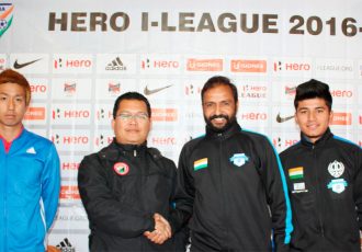 Shillong Lajong FC v Minerva Punjab FC pre-match press conference (Photo courtesy: Shillong Lajong FC)