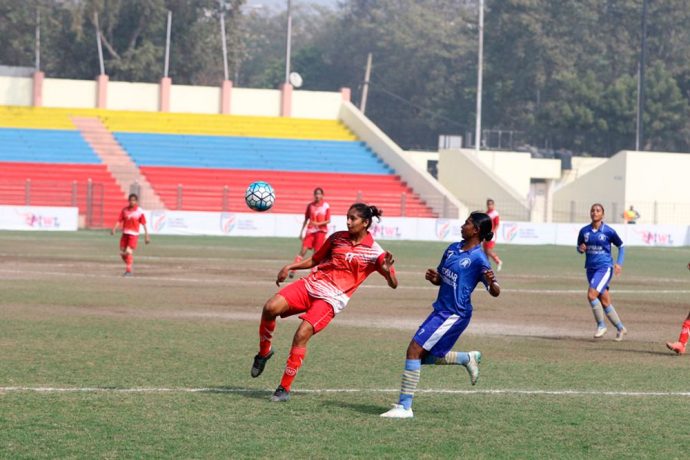 FC Alakhpura held to a draw by Jeppiaar IT FC in the Indian Women's League (Photo courtesy: AIFF Media)