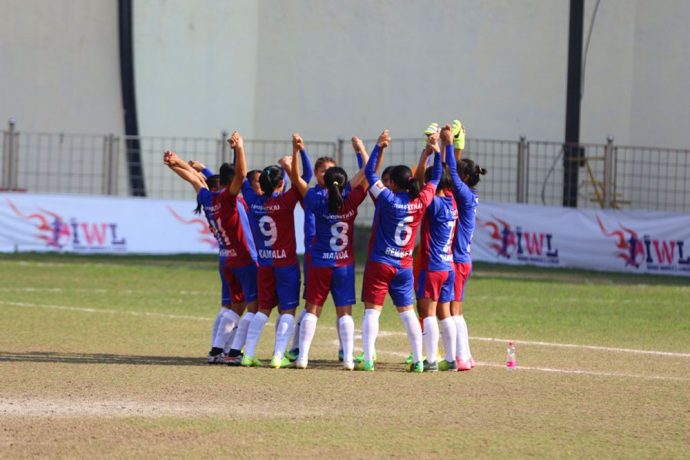 Indian Women's League (IWL) side Eastern Sporting Union (Photo courtesy: AIFF Media)