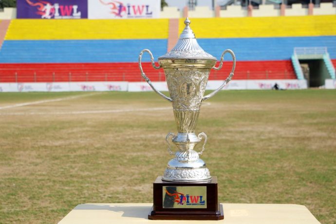 Indian Women's League (IWL) trophy (Photo courtesy: AIFF Media)
