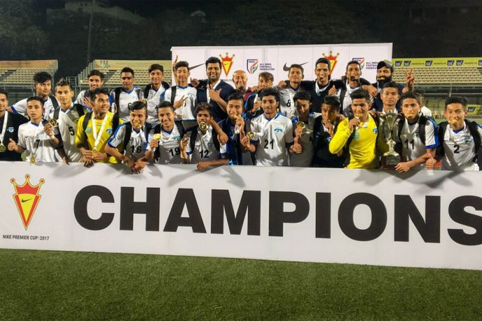 Minerva Punjab FC triumph their second Nike Premier Cup (AIFF U-16 Youth League - Final Round) title (Photo courtesy: I-League Media)