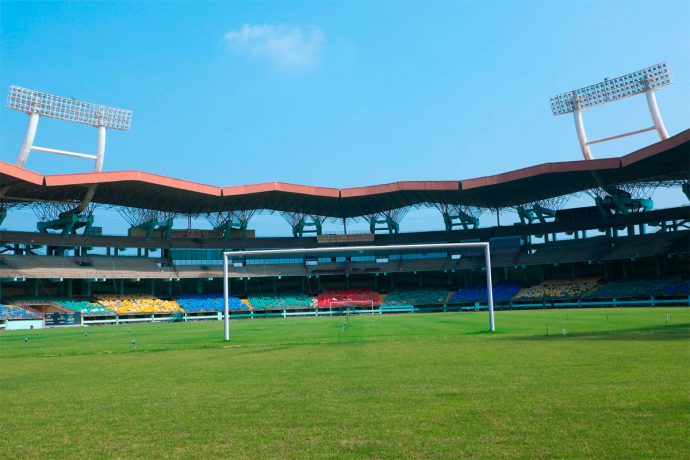 The Jawaharlal Nehru Stadium in Kochi (Photo courtesy: AIFF Media)
