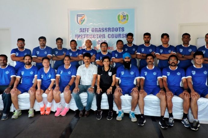 AIFF Grassroots Instructors Course in Goa (Photo courtesy: AIFF Media)