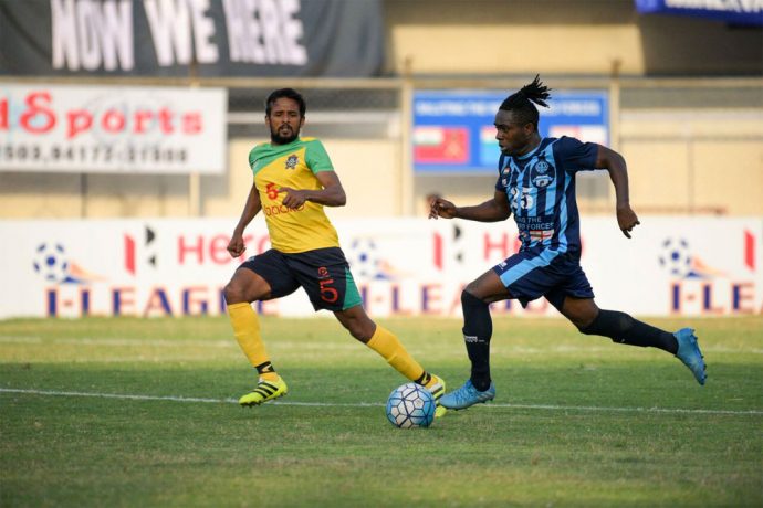 Minerva Punjab FC fall prey to reviving Chennai City FC at home (Photo courtesy: I-League Media)