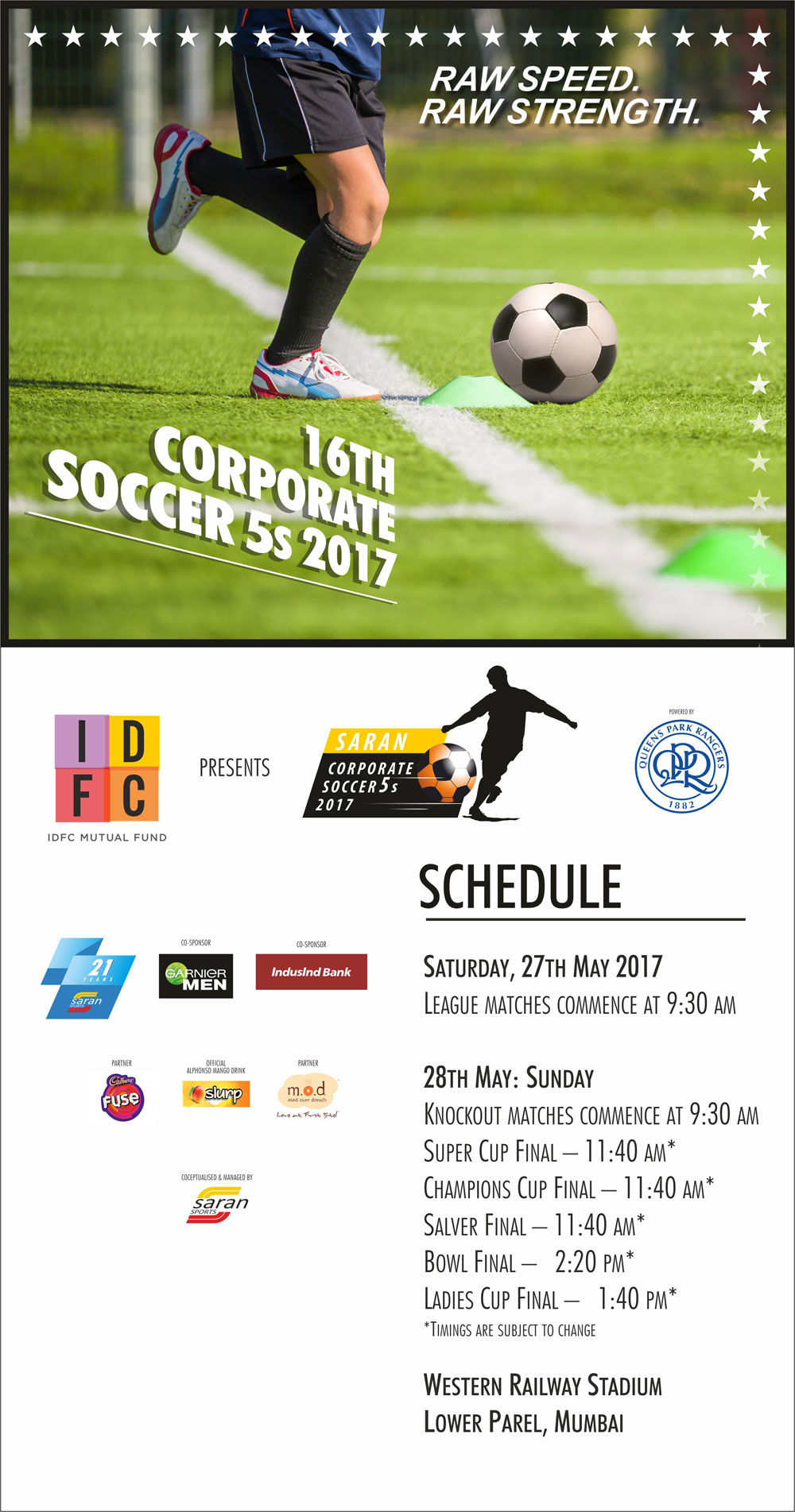 16th Corporate Soccer 5s 2017